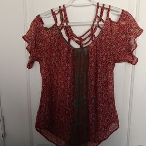 Patterned blouse